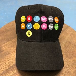 NYC Second Ave Subway hat. Adjustable.  O/S.  NWOT